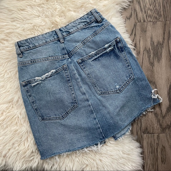 Zara - Denim Skirt - Picture 2 of 3